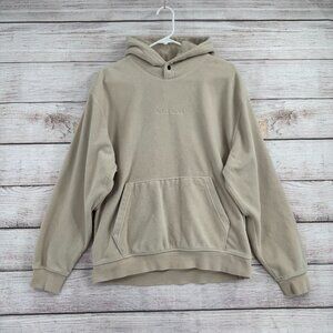 Nike Jordan Essential Winter Fleece Jacket Men's Size Medium Beige/Tan‎